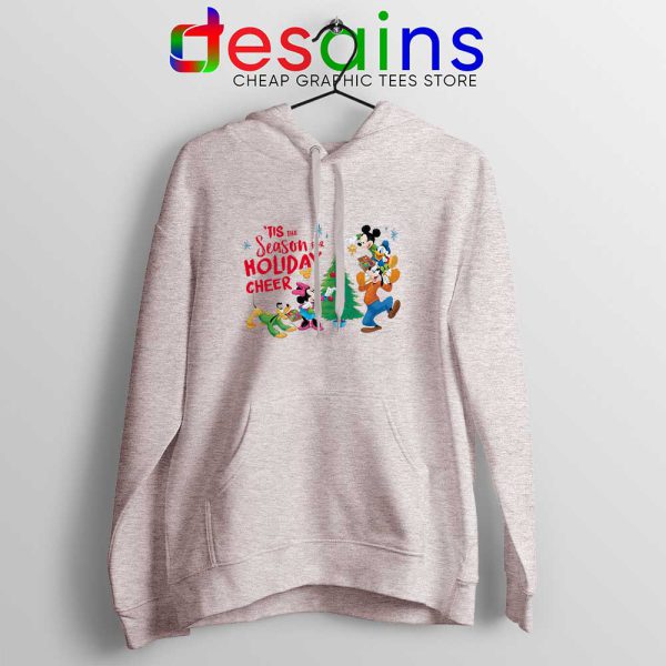 Season for Holiday Cheer Disney Sport Grey Hoodie Christmas