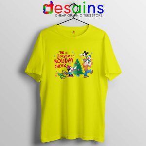 Season for Holiday Cheer Disney Yellow Tshirt