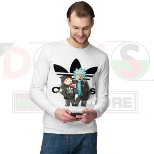 Space Duo Rick Morty Parody Adidas Sweatshirt