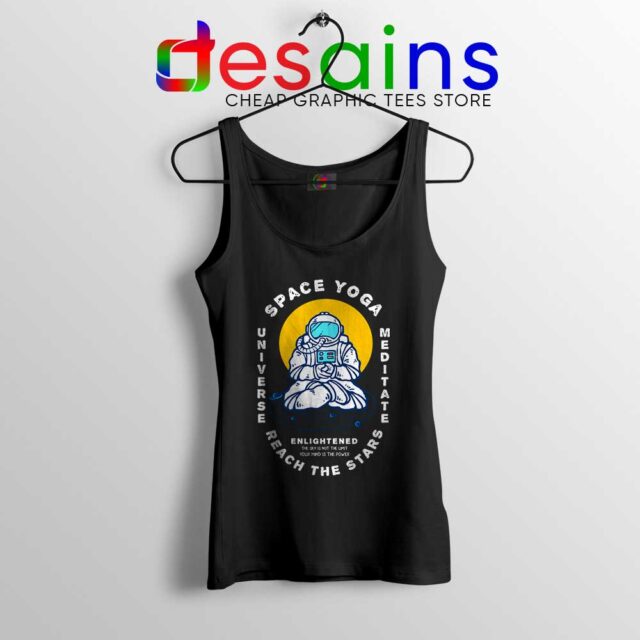 Space Yoga Universe Meditate Tank Top