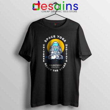 Space Yoga Universe Meditate Tshirt Yoga Lover Tee Shirts S-3XL
