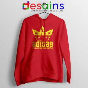 Star Trek Starfleet Adidas Red Hoodie Starfleet Costume Hoodies