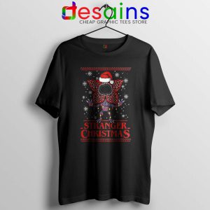 Stranger Christmas Demogorgon Tshirt Stranger Things Tee Shirts S-3XL