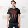 Stranger Things Nerds Cartoon Parody T-Shirt - Walking in Abbey Road
