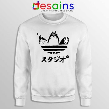 Studio Ghibli Adidas Sweatshirt My Neighbor Totoro Sweater S-3XL