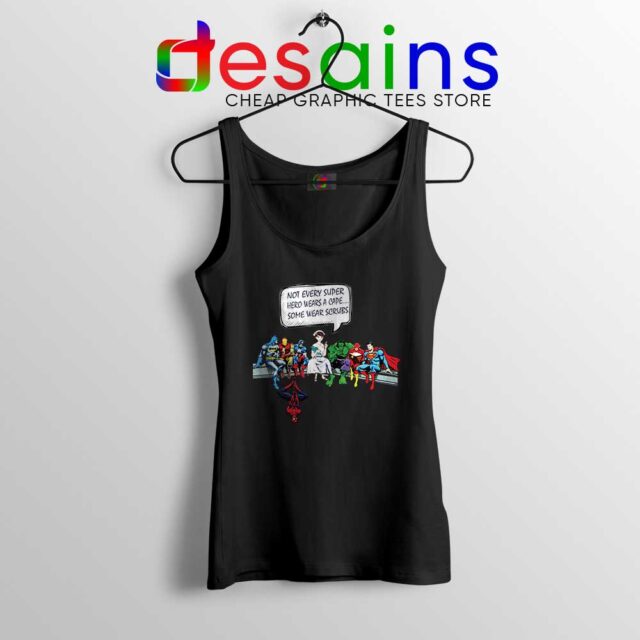 Superhero And Nurse Tank Top