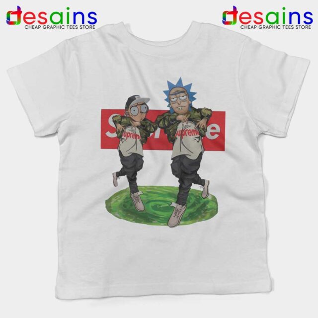 Funny Rick And Morty Hip Hop Kids Tshirt Graphic