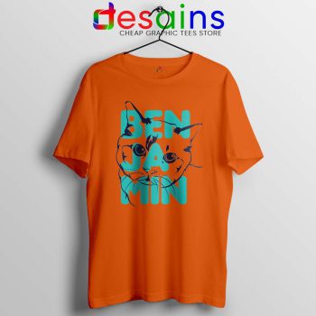 Taylor Swift Cradles Cat Orange Tshirt Benjamin Button Tee Shirts