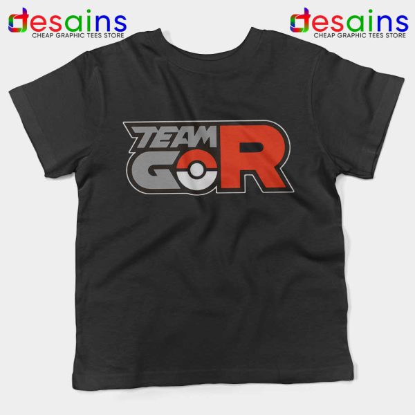 Team Rocket GO Kids Tshirt Pokemon GO Tee Shirts Youth S-XL