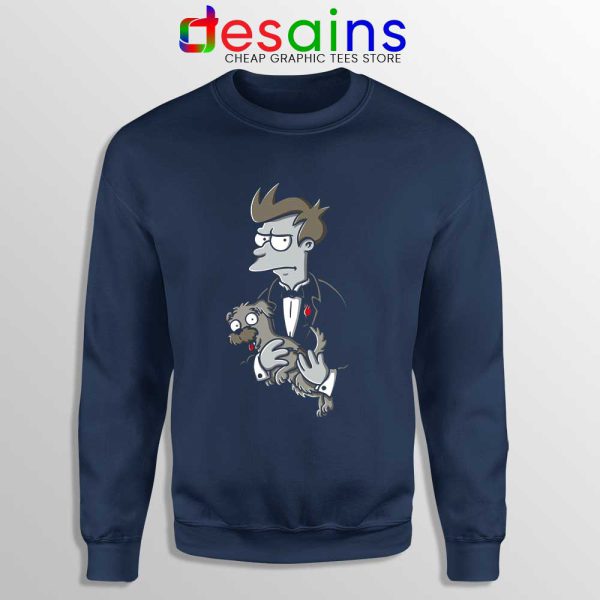 The Dogfather Ralph Wiggum Navy Sweatshirt Simpsons Sweater