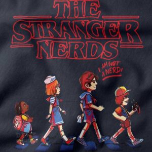 The Stranger Nerds Funny Retro Tee Shirt
