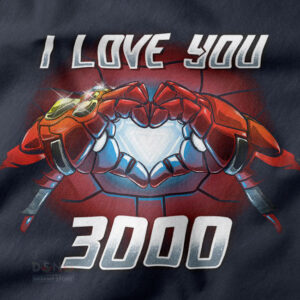 Tony Stark I Love You 3000 Graphic Tee
