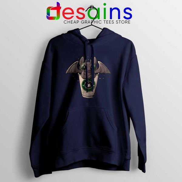 Toothless Dragon Coffee Navy Hoodie How to Train Your Dragon