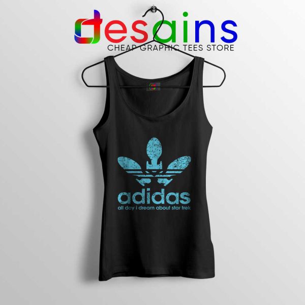 Voyager Star Trek Adidas Tank Top Star Trek Merch Tank Tops S-3XL