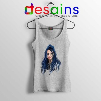 When the Partys Over Sport Grey Tank Top Billie Eilish Tank Tops
