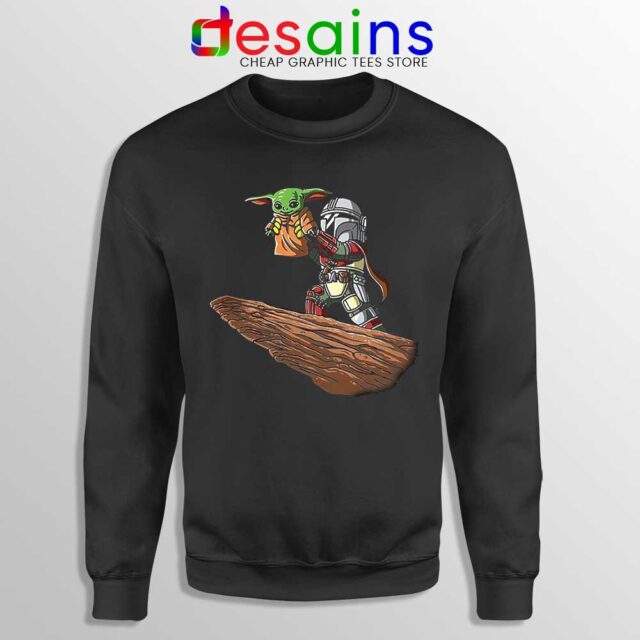 Baby Yoda And The Mandalorian Sweatshirt