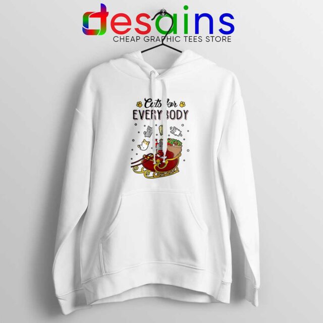 Cats Santa For Everybody Hoodie