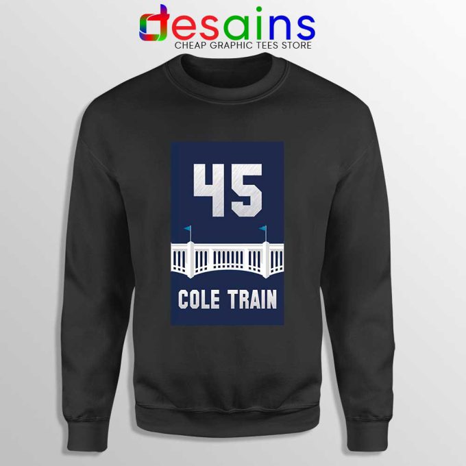 Cole Train New York Yankees Black Sweatshirt Gerrit Cole Sweater