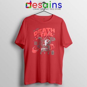 Death Star Unicorn Red Tshirt Darth Vader Star Wars Tee Shirts S-3XL