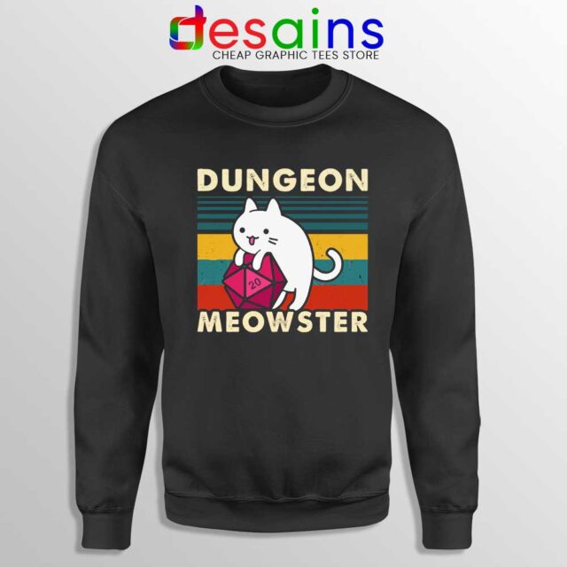 Dungeon Meowster DnD Sweatshirt