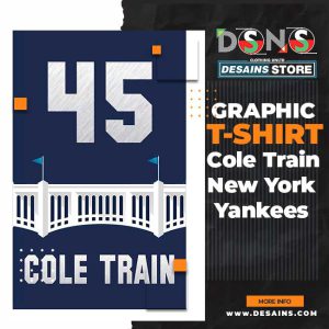 Gerrit Cole Train New York Yankees Graphic Tshirt