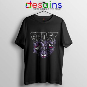 Ghost Pokemon Haunter Black Tshirt Pokemon Tee Shirts S-3XL