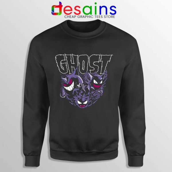 Ghost Pokemon Haunter Sweatshirt Pokemon Sweater S-3XL