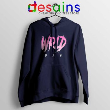 Juice Wrld 999 Art Navy Hoodie Rap Hip Hop Hoodies S-2XL