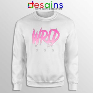 Juice Wrld 999 Art White Sweatshirt Rap Hip Hop Sweater