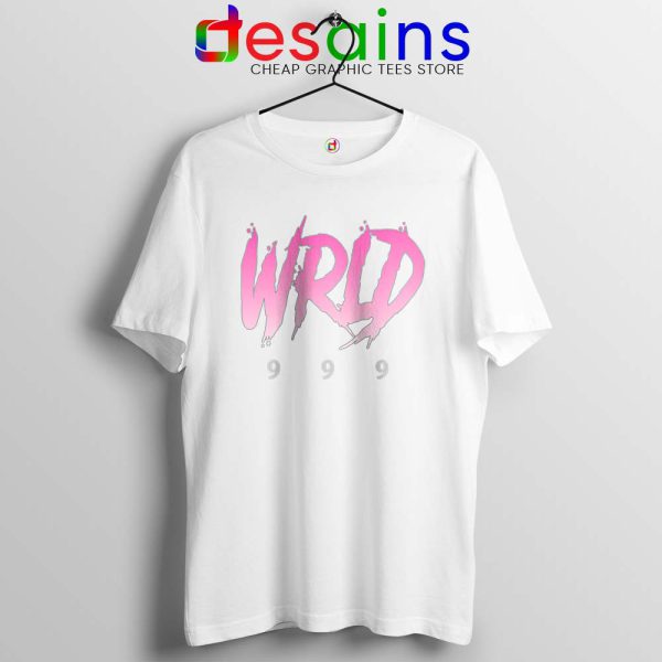 Juice Wrld 999 White Tshirt Rap HipHop Tee Shirts S-3XL