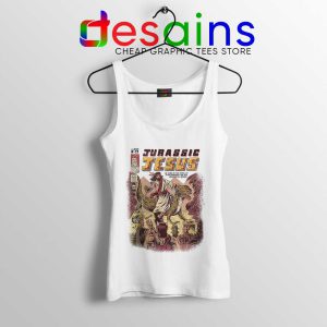 Jurassic Jesus Christmas Tank Top Jurassic Park Tops S-3XL