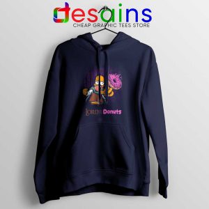 Lord of The Donuts Simpsons Hoodie Cartoon Hoodies S-2XL