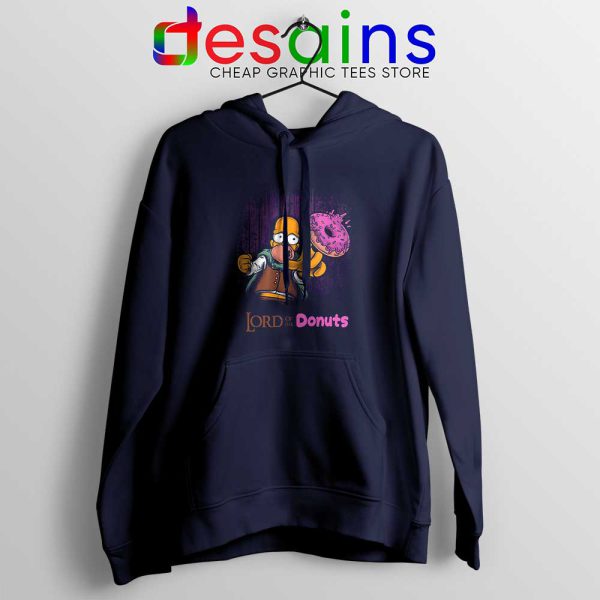 Lord of The Donuts Simpsons Hoodie Cartoon Hoodies S-2XL