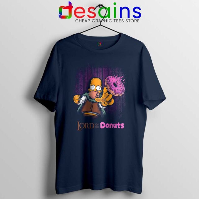 Lord of The Donuts Simpsons Tshirt