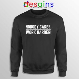 Nobody Cares Work Harder Sweatshirt Lamar Jackson Sweater S-3XL