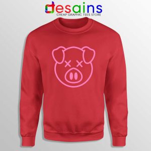 Shane Pig Merch Red Sweatshirt Shane Dawson Merch Sweater