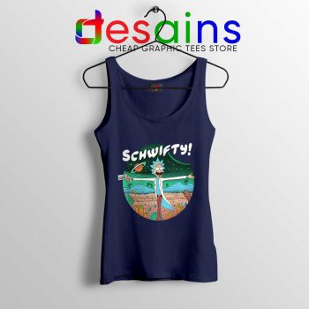Sound of Science Rick Navy Tank Top Get Schwifty Tops S-3XL