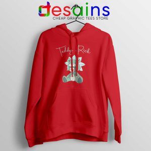Teddy Rick Sanchez Red Hoodie Rick and Morty Hoodies S-2XL