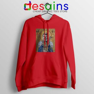 The Child Is My Religion Red Hoodie Baby Yoda Hoodies