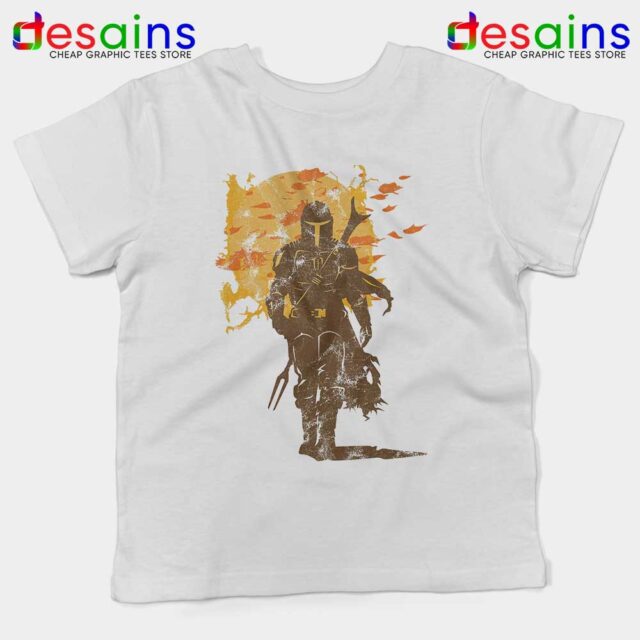 The Mandalorian Sun Light Kids Tshirt