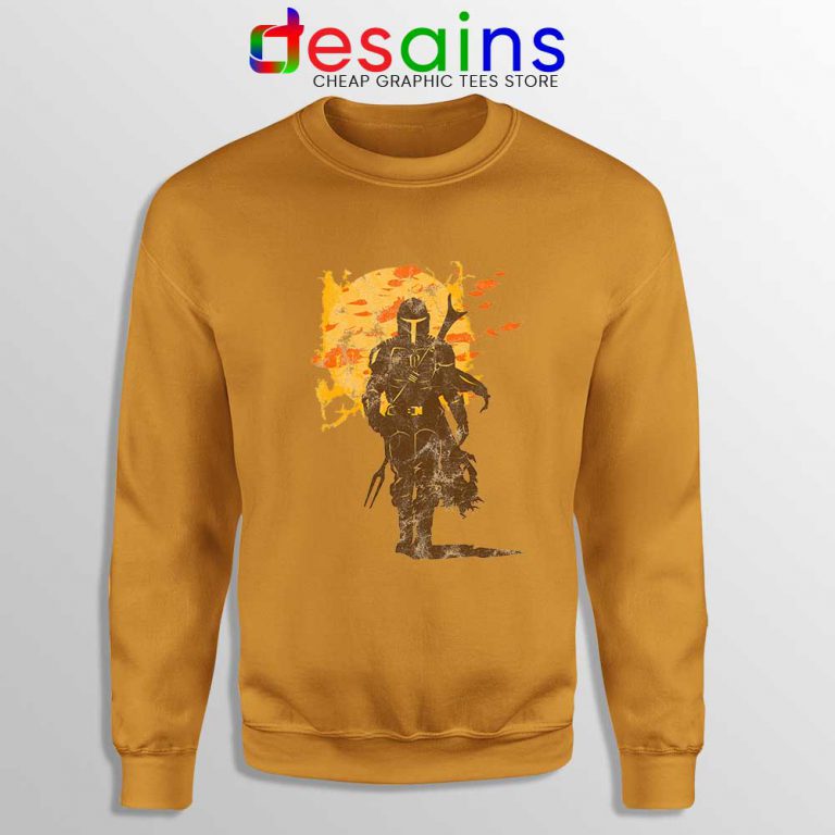 The Mandalorian Sun Light Sweatshirt Disney Plus Sweater S-3XL