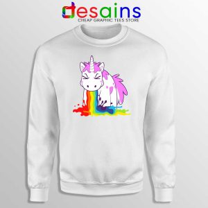 Unicorn I Puke Rainbows Sweatshirt Unicorns Sweater S-3XL