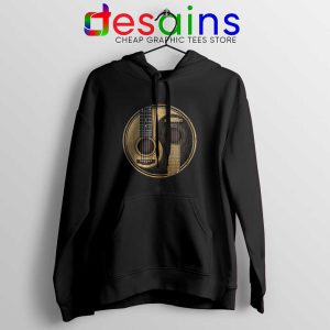 Yin Yang Guitar Hoodie Acoustic Guitar Hoodies S-2XL