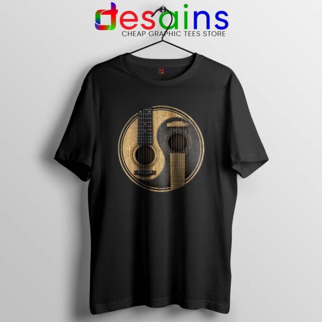 Yin Yang Guitar Tshirt