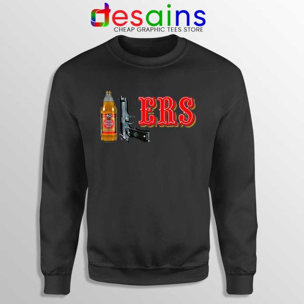 40/9 ERS 40oz 9mm Black Sweatshirt San Francisco 49ers Sweaters