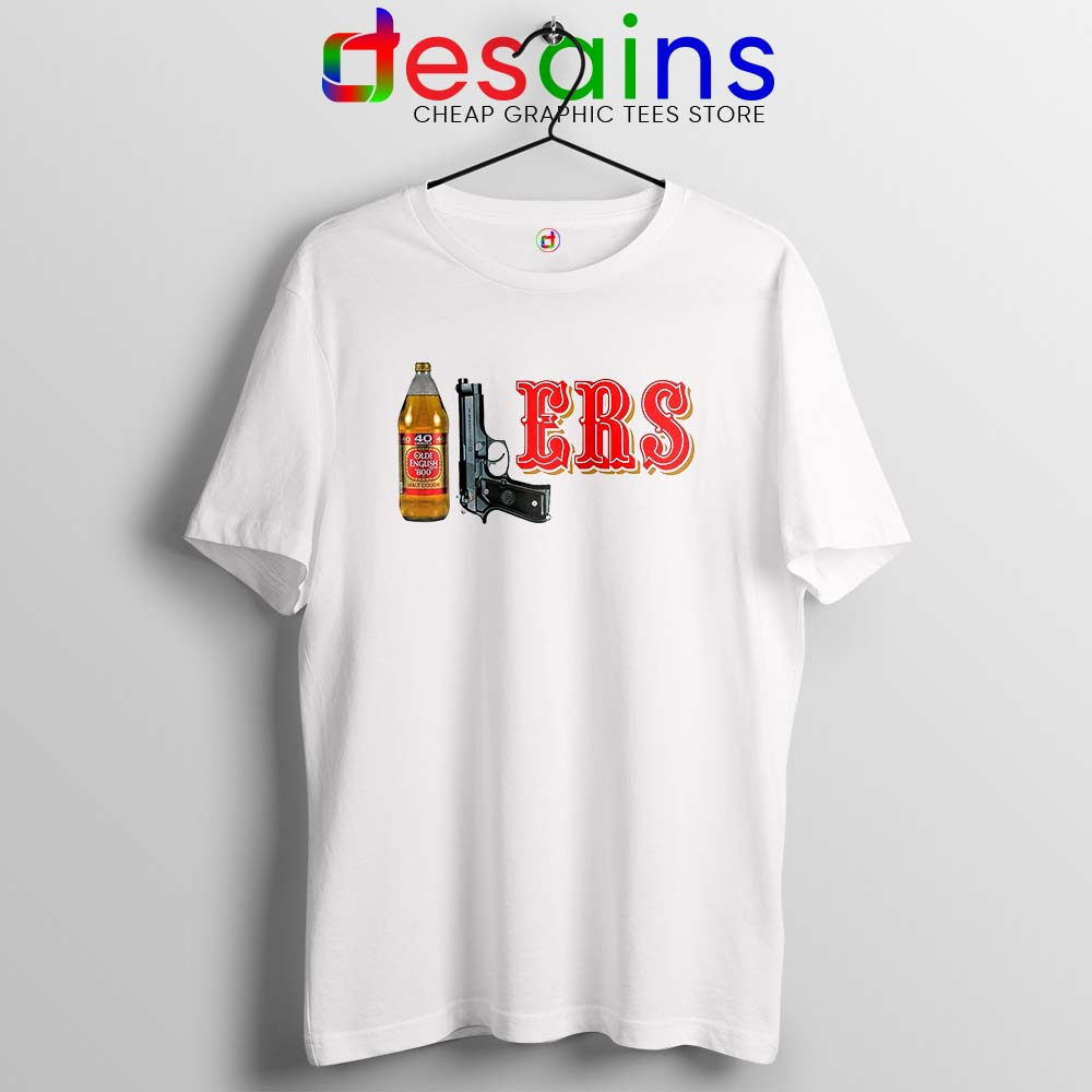 40/9 ERS 40oz 9mm Tshirt San Francisco 49ers Tees