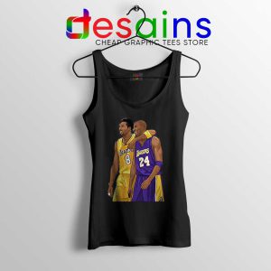 8 and 24 Kobe Costume Black Tank Top RIP NBA Kobe Bryant Tops