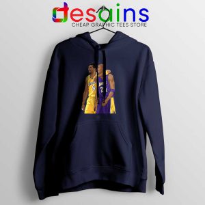 8 and 24 Kobe Costume Navy Hoodie RIP NBA Kobe Bryant Hoodies