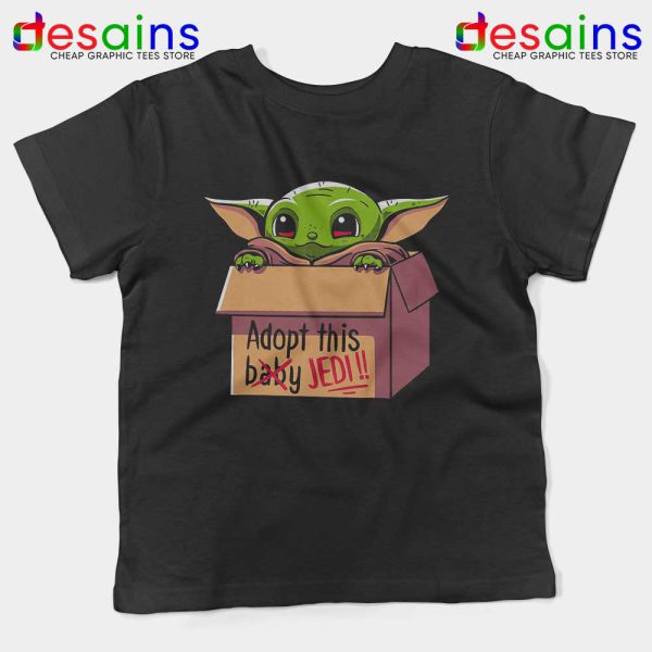 Adopt this Baby Jedi Kids Tshirt Baby Yoda Jedi Youth Tees S-XL