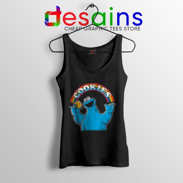 As Long As We Have Cookies Black Tank Top Funny Cookie Tops